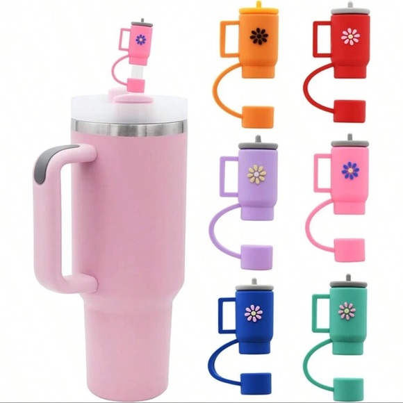 Pack of 5pcs Stanley inspired Straw Cover - Fits 9-10 mm Stanley Straw! - Picture 6 of 8